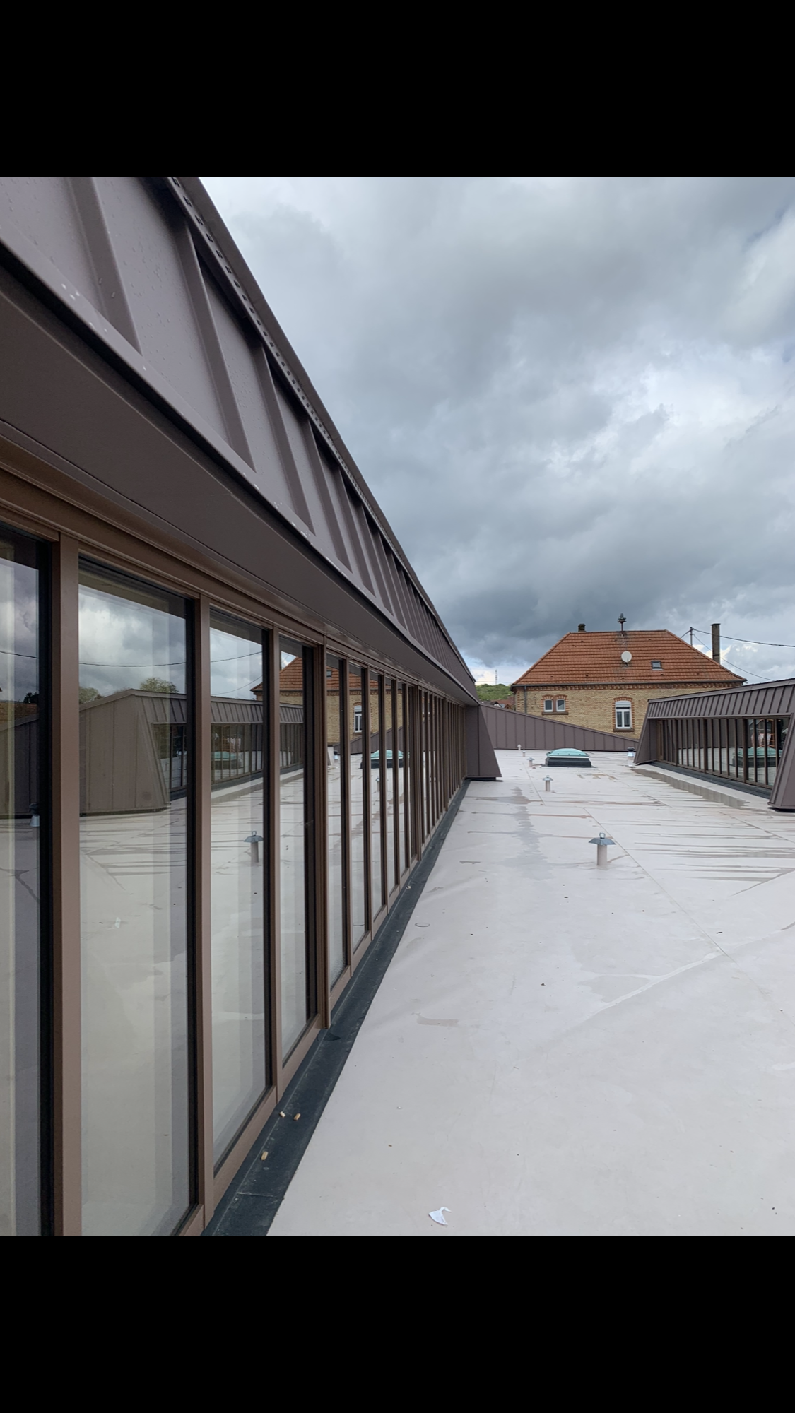 Joint de bout en alu &agrave; Hegeney Obernai